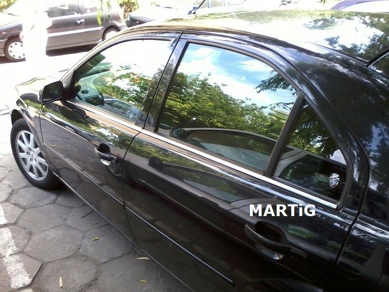 Ford MONDEO MK III Mk3 HB - CHROME WINDOW MOULDS