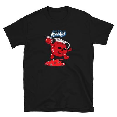 NON BERE IL KOOL-AID MAGLIETTA, KOOLAID PECORA MAGLIETTA POLITICA Top Tee