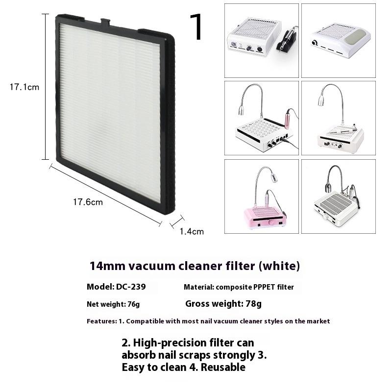 Ersatzfilter Nagelstaubsaugerfilter Für Nagelstaubabsaugung Filter Bürstenloser Nagelstaubsauger Originalfilter