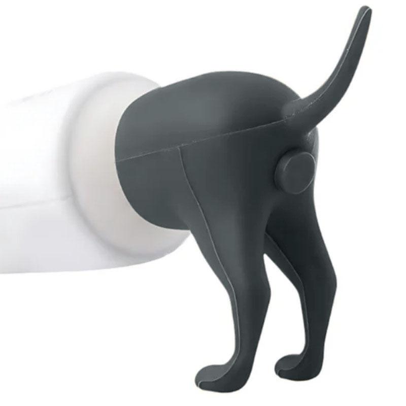 Dog Butt Toothpaste Topper Pooping Toothpaste Cap Vomit Topper Dispenser Cap Animal Funny Gadgets Gift Friends Toothpaste Set