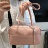 Niche Commuting Simple Underarm Boston Bag Women 2025 Summer Temperament Elegant Casual Shoulder Tote Bag Tide