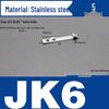 Stainless Steel Spring Clip: Metal Crimp, Wire Baffle, Pipe Holder, Conductive Manganese.