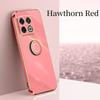 Luxury Plating Ring Holder Soft Silicone Case For OnePlus 10 9 Pro 9R 9RT 8T Shockproof Bumper Lens Protection Stand TPU Back Cover Shell