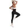 Verstellbare Damen-Shapewear-Bauch-Leggings mit hoher Taille und Schwitz-Sturmhose
