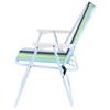 Faltbarer Campingstuhl mit Rückenlehne für Camping, Garten, Strand, Stabil
