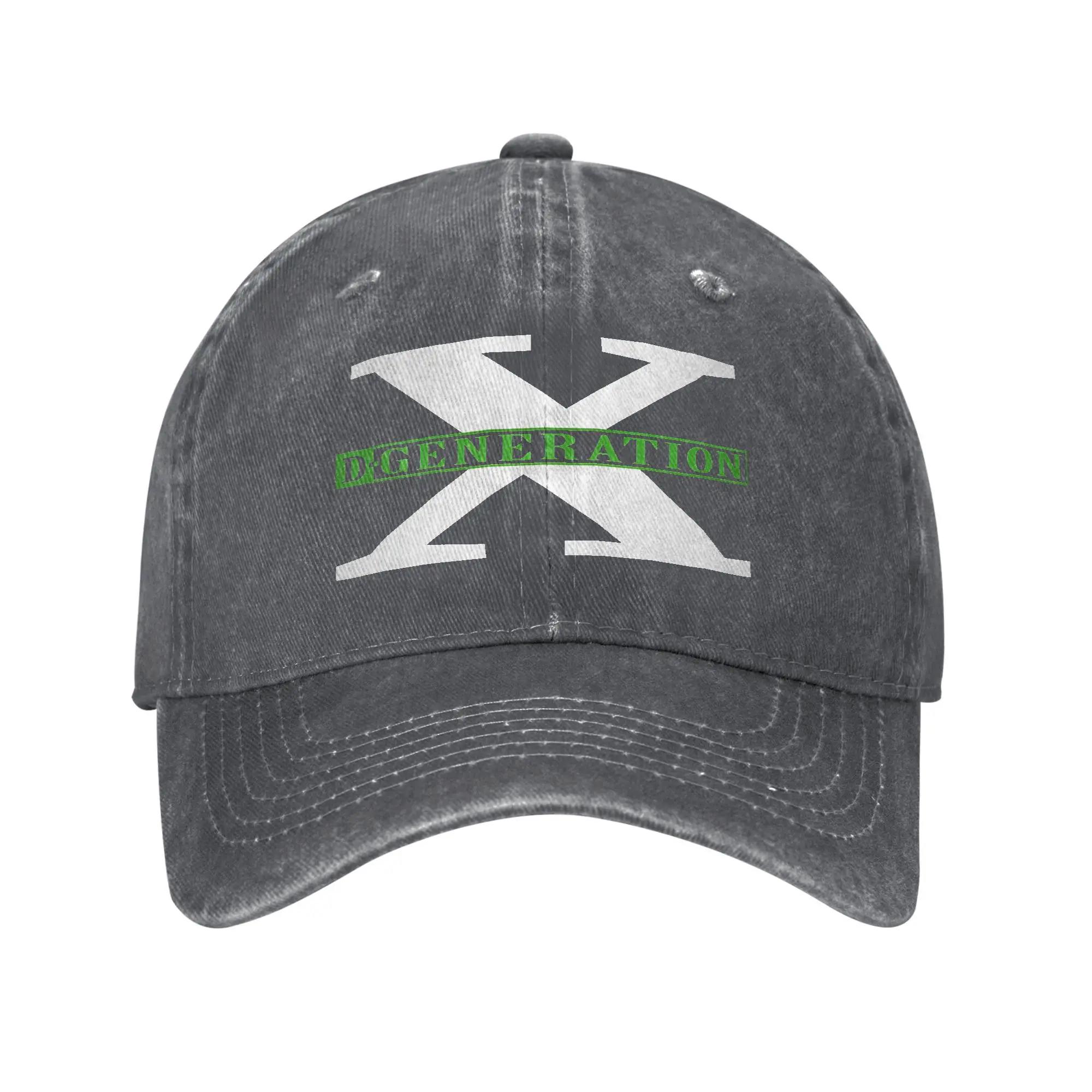 

D-Generation X Logo Headwear Baseball Cap Unisex Daily wrestling wrestlers Caps Hat Adjustable Trucker Hats Snapback Cap Adjustable