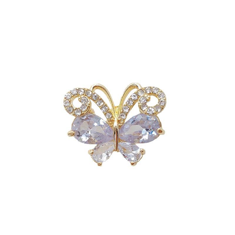 Elegant Butterfly Brooch - Niche Pins for Women, Versatile Fashion Accessories with a Chic Fragrance Style