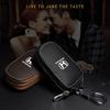 AQU3 Car smart key case cover wallet leather key chain Pendant protect For Honda Mugen Power Civic Accords CRV Hrv Jazz CBR VTEC VFR
