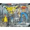 Genuine Scale The World Legend of The Elves Legendary Bird Articuno Moltres Zapdos Adorable Action Figure Model Playthings NO BO