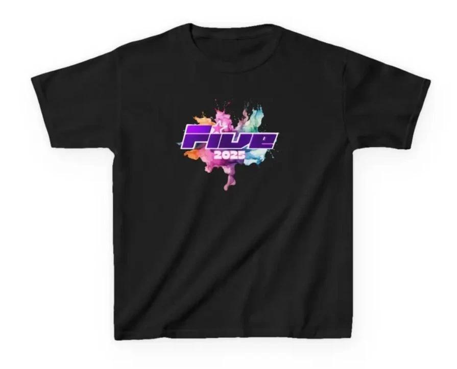 five Music Tee bands t-Shirt, Music Lover Gift 3XL