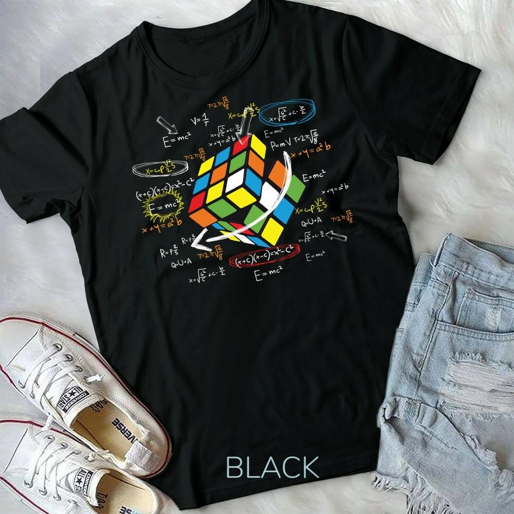 Cool Math Rubik Rubix Rubics Player Cube Math Lovers Unisex Youth TShirt S