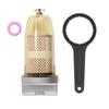 B10 AL Wrench Fuel Tank Filter 496 Replacement Diesel Water Separator 30 Micron Max 25 Gpm 150 Psi 1” NPT Top Cap