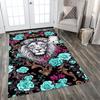 Lion Family In The Forest for Living Room Rug, BedRoom Rug, Study Room Rug, Hallway Decoration, Perfect for Home Decoration or Holiday Gifts