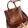 Genuine Leather Women's Handbag Stylish and Stylish Large Capacity Single Shoulder Crossbody Bag Diana Bag