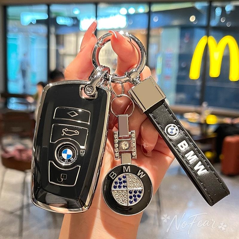 TPU Car Key Case Cover Protector Key Bag For BMW 1 3 5 7 Series X1 X3 X4 X5 F10 F15 F16 F20 F30 F18 F25 M3 M4 E34 Car Stickers
