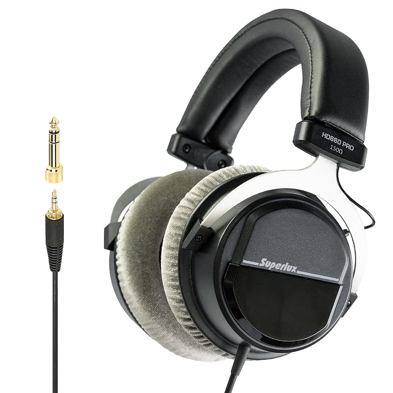 

Superlux Closed professional monitor headphones HD660PRO