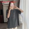 Korean Style Short Sleeve T Shirt With 3d Letter Pattern For Casual Summer Wear