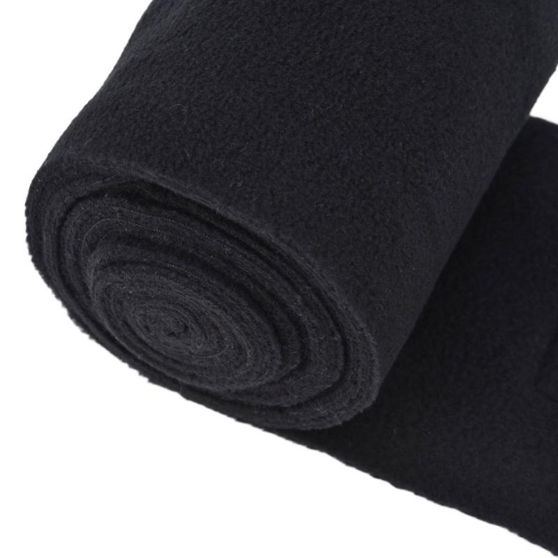 4Pcs Horse Leg Warp Self Adhesive Breathable Wear Resistant Animal Leg Bandage For Cows Horses Black