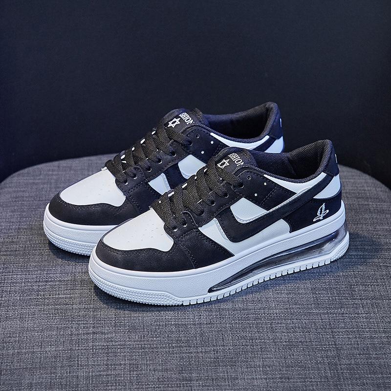 Zapatos Mujer Zapatos blancos pequeños Estudiante Coreana Plataforma Zapatos  de tabla Zapatos femeninos para correr Zapatos para correr Con cordones  Zapatos para patinetas - comprar a precios bajos en la tienda en