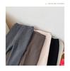 Girls' Velvet Slim-Fit Base Layer Pants with Lace - Versatile, Warm Outerwear for Autumn/Winter.