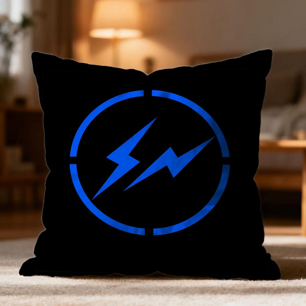 

Fashion F-FFragment Design Cushion Cover Soft Washable Pillow Case Multi-Scene for Couch Bed Travel Office Use 30cmx30cm