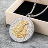 Men's Retro Stainless Steel Double-Sided Thor's Hammer Pendant Necklace