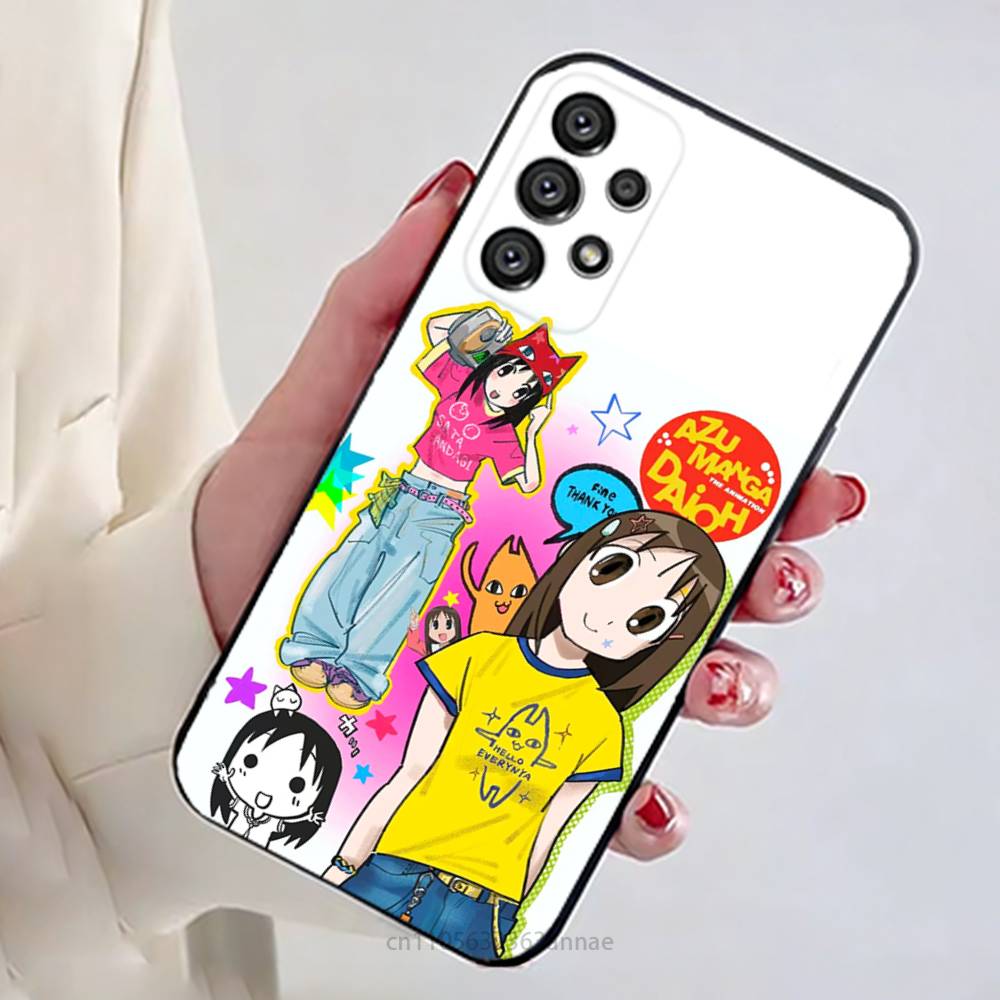 KASUGA AYUMU Azumanga Daioh Phone Case For Samsung Galaxy A13,21s,22,31,32,52,53,71,80,A91 Soft Black Shell