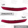 2048200374 2048200474 Car Rear Bumper Reflector Light Warning Lamp For Mercedes-Benz GLK-Class W204/X204 GLK250 GLK300 GLK350