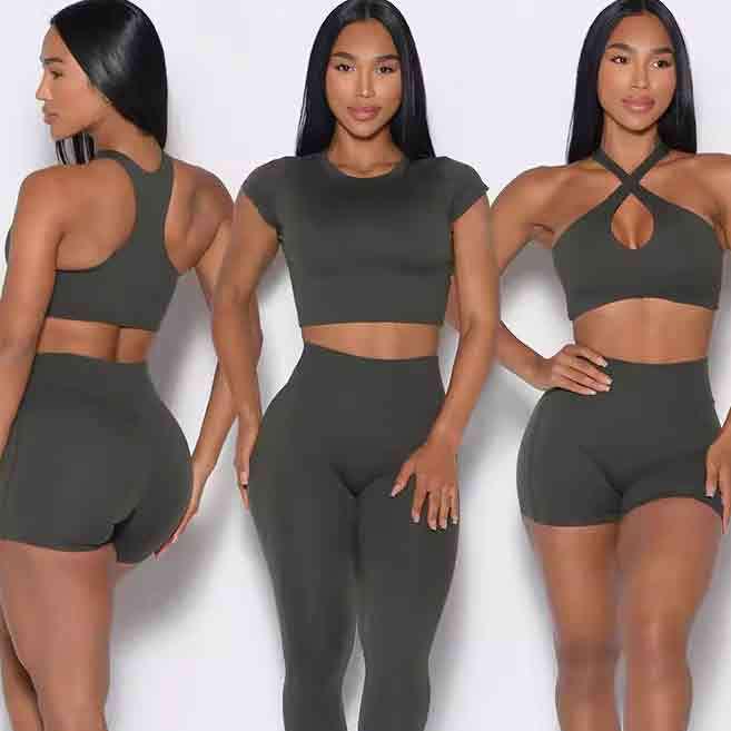 High-End Cross-Border Sports Bra: Sexy Halter, Yoga, Running, Fitness Vest