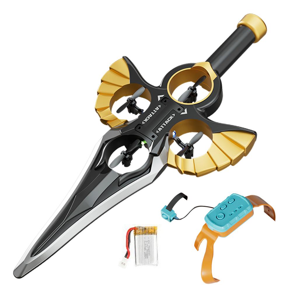 RC Flying Sword 360 Flip Fighter Jet Toy Remote Control Airplane RC Aerial Stunt Plane Toys Gifts for Kids Boys