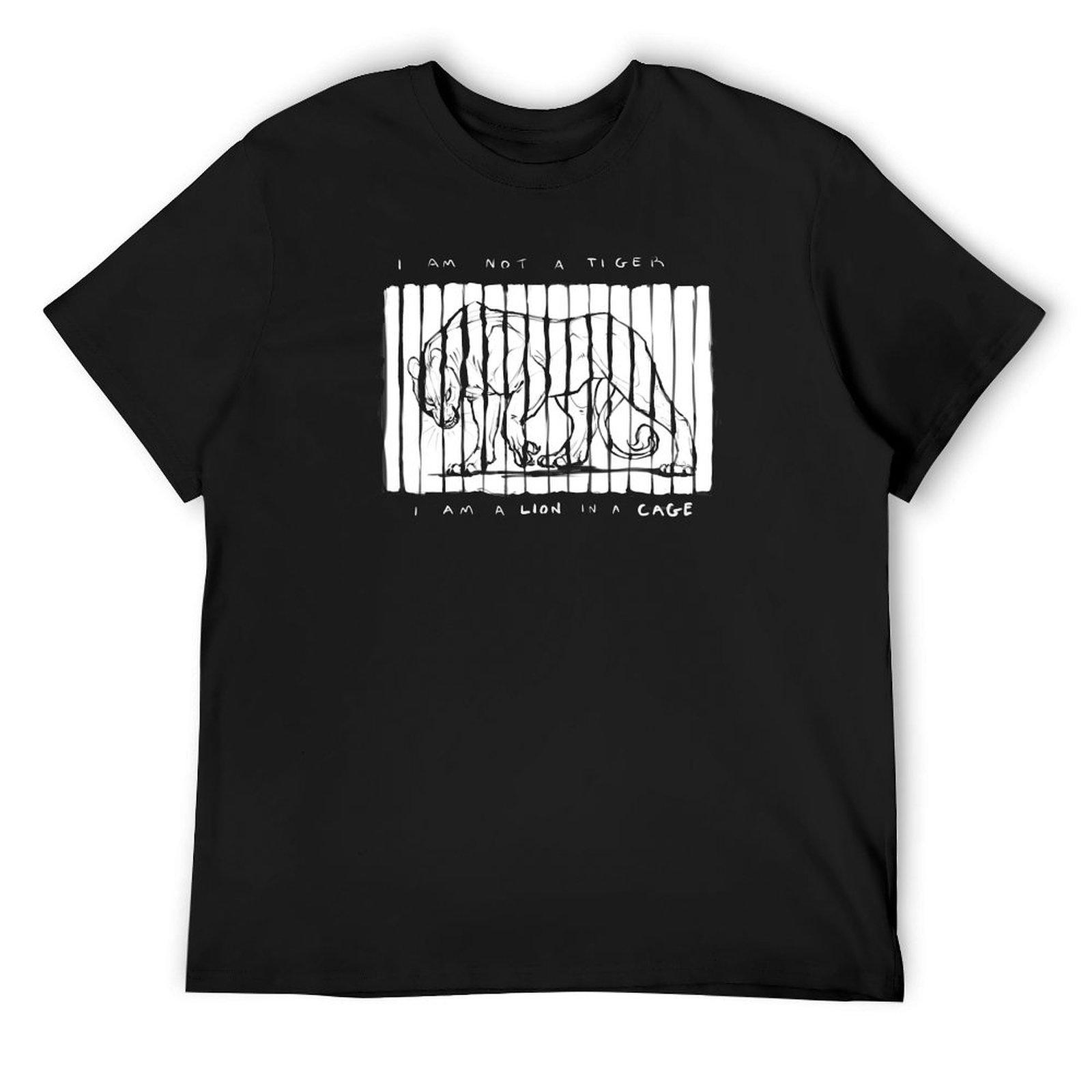 

I Am Not A Tiger T-Shirt vintage clothes anime stuff designer shirts custom t shirt workout shirts for men 4XL