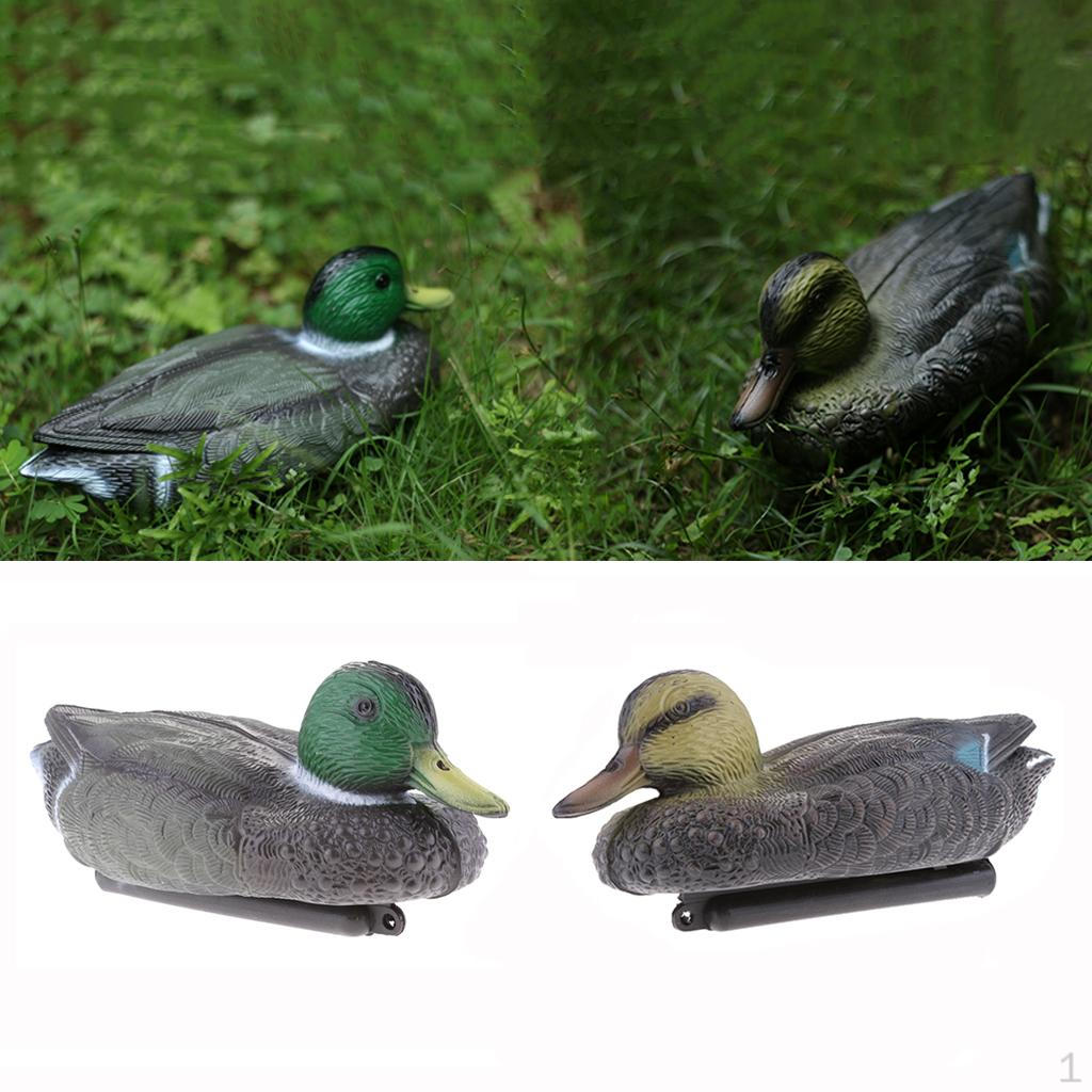 

1 пара искусственных плавающих селезней кряквы охотничьи чучела для бассейна сада и домашнего декора