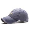 New anchor baseball cap, washed denim anchor hat, retro cap for men and women