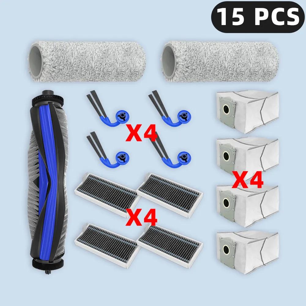 Compatible For ( ECOVACS X9 PRO OMNI ) Spare Parts Accessories Filter Main Side Brush Roller Mop Dust Bag