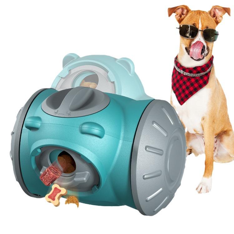 Dog Slow Feeder Treat Dispensing Wobble Toy