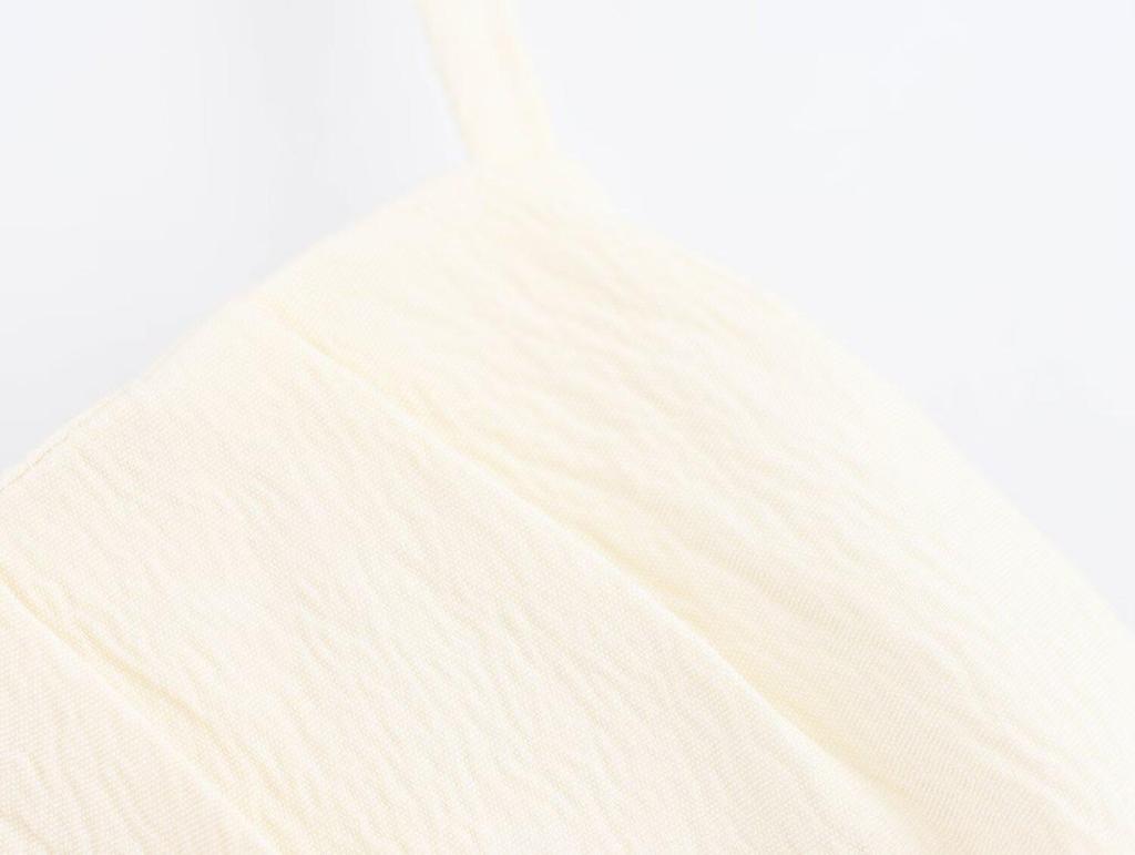 2025 Spring Women's European & American Style Versatile Pleated Top