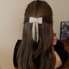 Rhinestone Bow Fringe Hairpin Light Luxury Hair Accessories New Bow Hair Clip  Women