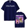 Hot Selling Sabrina Carpenter Tour World Poster Print Tshirt Men Women Loose Casual Oversized Top Soft Cotton Summer New Tee