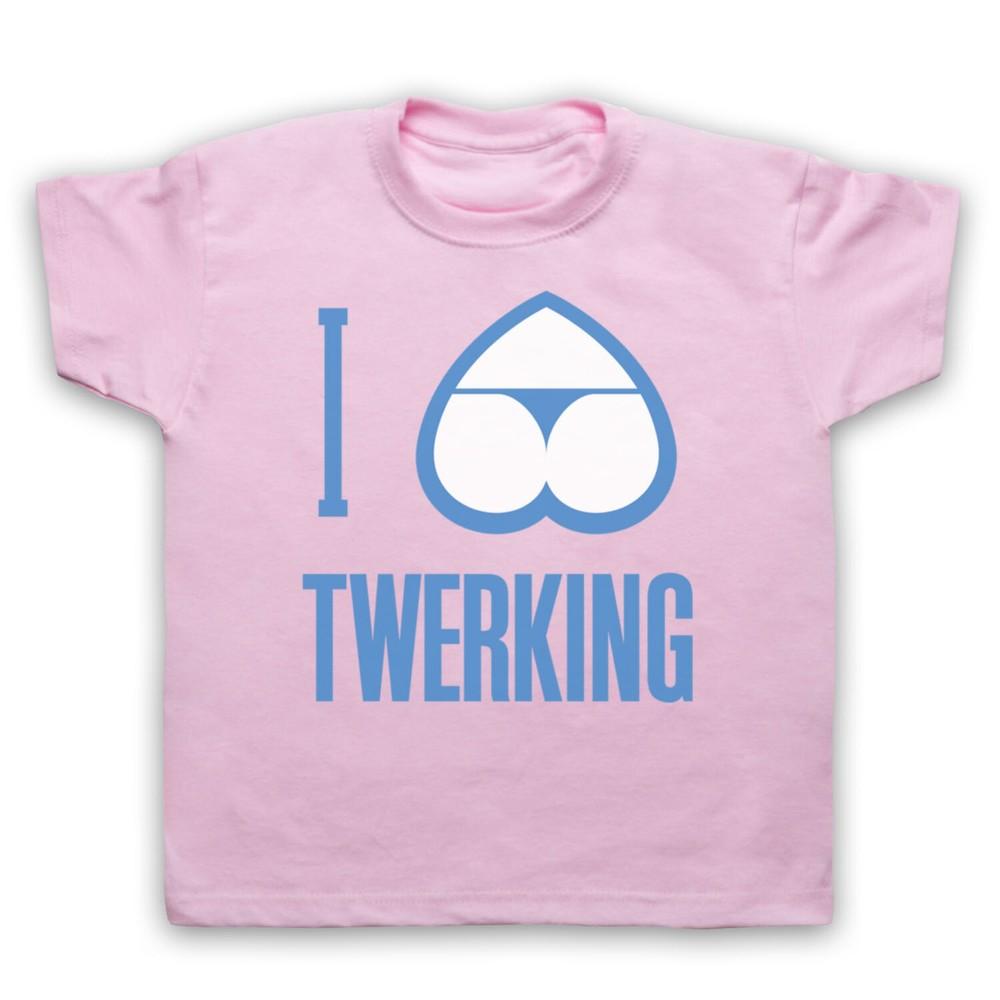 I Love Twerking Funny Slogan Dance Move Style Comedy Kids Childs T-Shirt