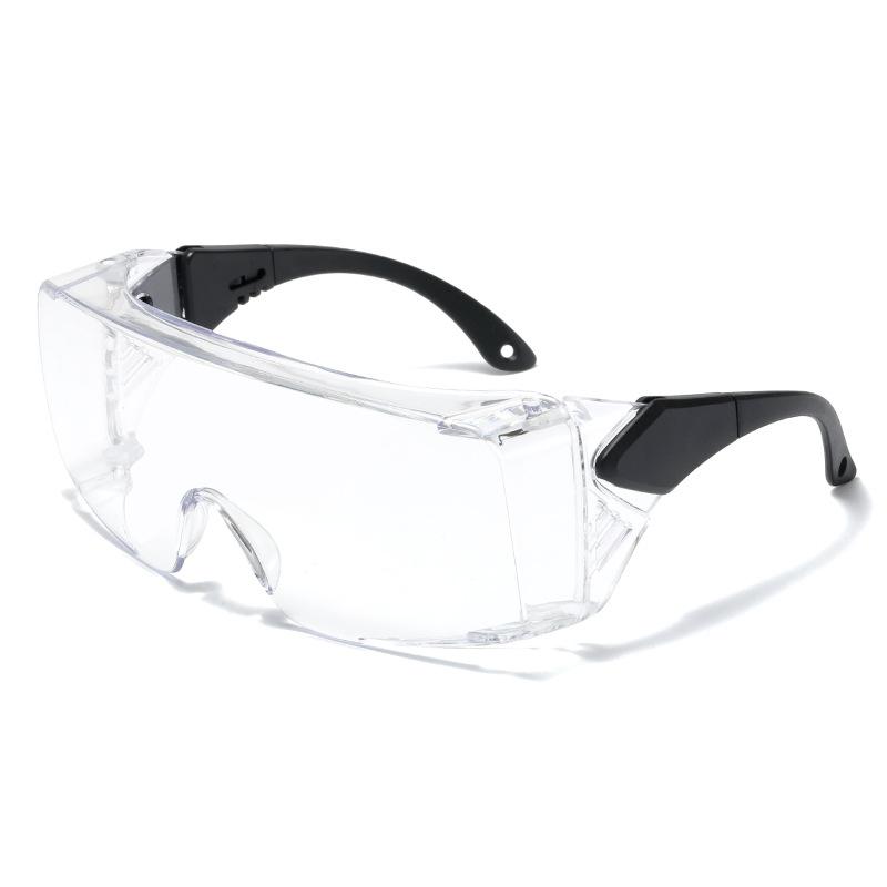 Cycling windproof glasses, dust-proof labor protection, splash-proof and droplet-proof flat glasses
