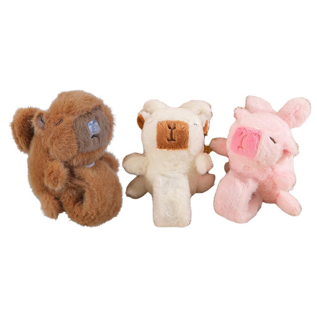 Fashionable Lovely Capybaras Slap Bracelet With Wing Pull Designs and Fun Shaking Feature For Kids and Teens Wear