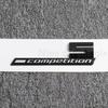 Giossy Black 3D ABS COMPETITION ABS Emblem Thunder Edition For BMW M1 M2 M3 M4 M5 M6 M8 Car Trunk Badge Sticker RW6