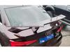 Universal GT Rear Spoiler for Three-Box Cars, Black ABS Material