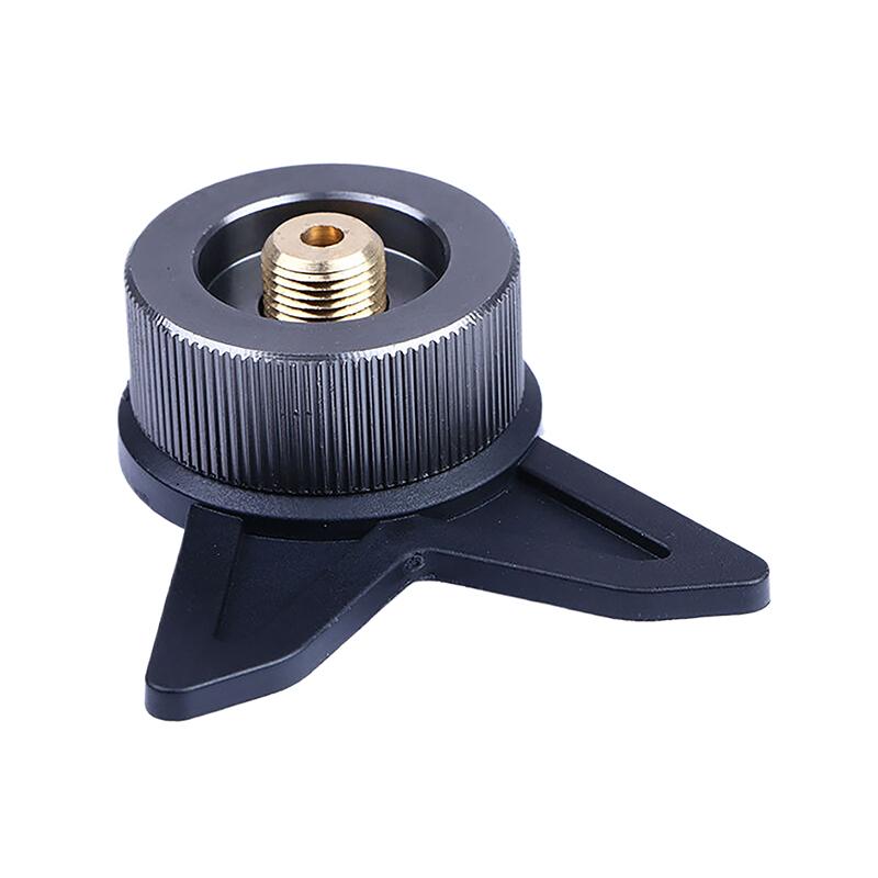 Butane Adapter Gas Refill Adapter With Bracket Outdoor Camping Stove Gas Cartridge Head Conversion Adapter Gas Refill Adapter