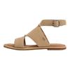 UGG Delray Leather Open Toe Vintage Slide Sandals Women Sandals Brown 1167453-MDSD