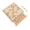 Wooden Sudoku Chess for Kids: Educational Game for Developing Logical Thinking