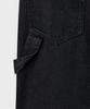 Beulaendideu Double Knee Carpenter Denim Shorts [Washed Black]