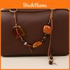 Resin Pendant Bag Charm With Handcrafted Tassels For Fashion Accessories