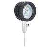 Stainless Steel Air Pressure Gauge Barometer Tool for Basketball Football Volleyball