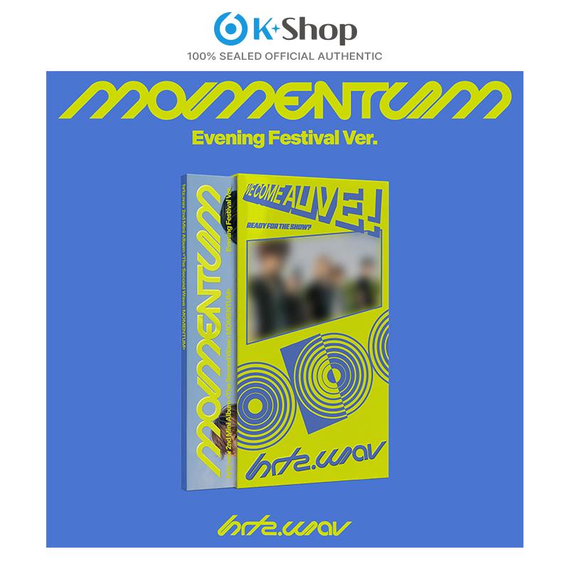 [Pre-order] Hrtz.wav - 2nd Mini Album [The Second Wave : MOMENTUM] Standard Ver.